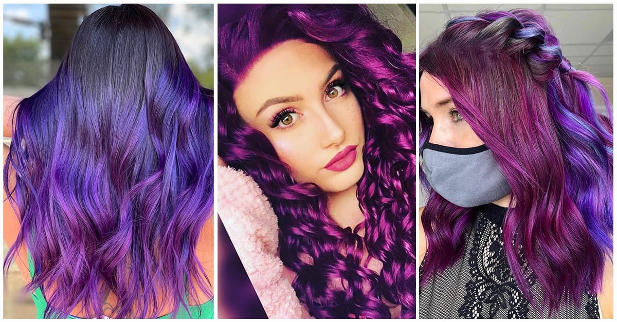 Purple Hair Dye For Dark Hair